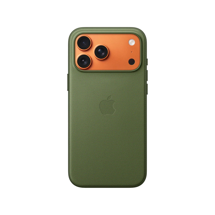 ‫احصل علي كفر من ابل للايفون ١٧ برو ماكس من تميمي بروجكتس في قطر. تصميم أنيق من قماش منسوج مع دعم MagSafe. 