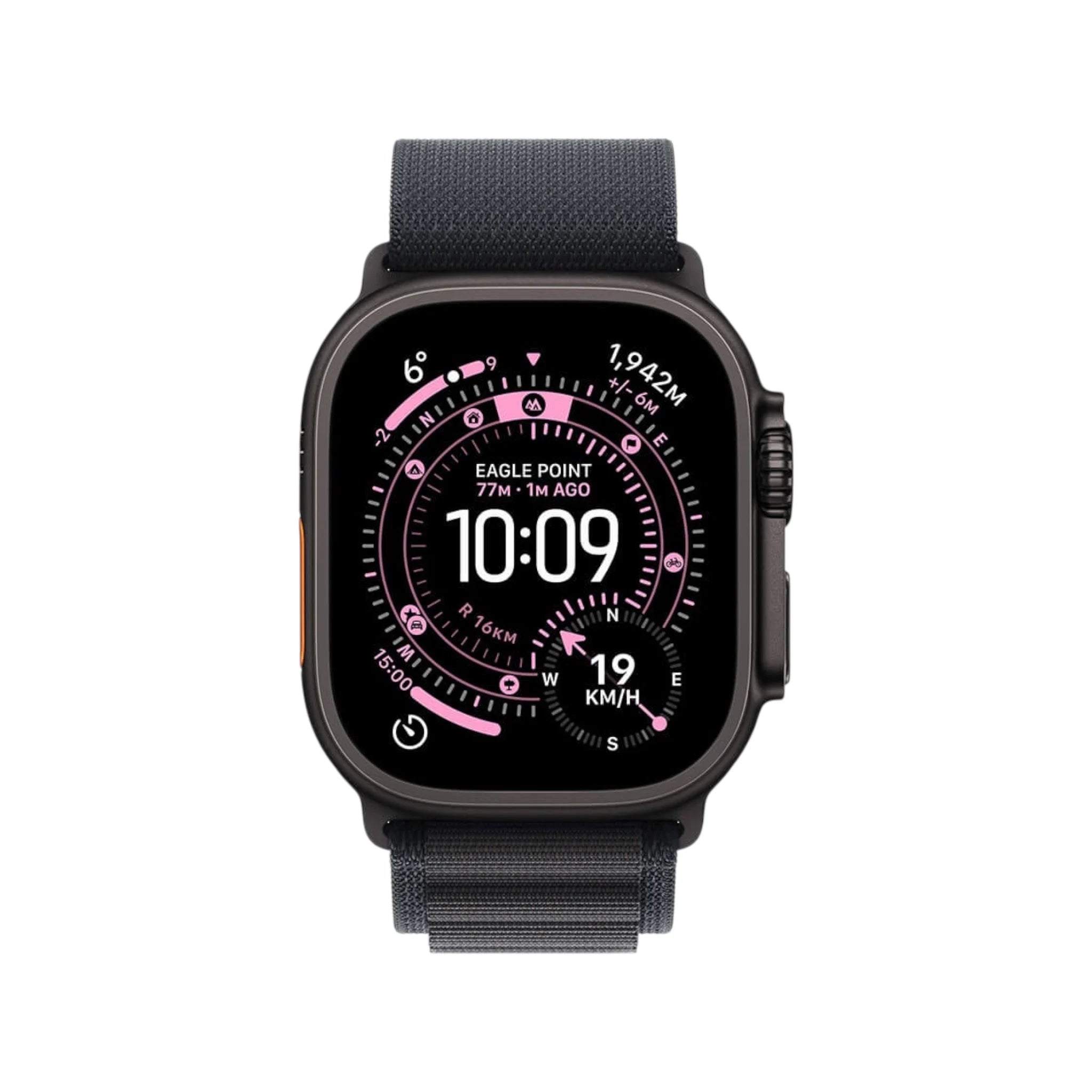 Apple Watch Ultra 3 GPS + Cellular, 49mm Black Case with Alpine Loop Apple Watch Ultra 3 GPS + Cellular, 49mm Black Case with Alpine Loop