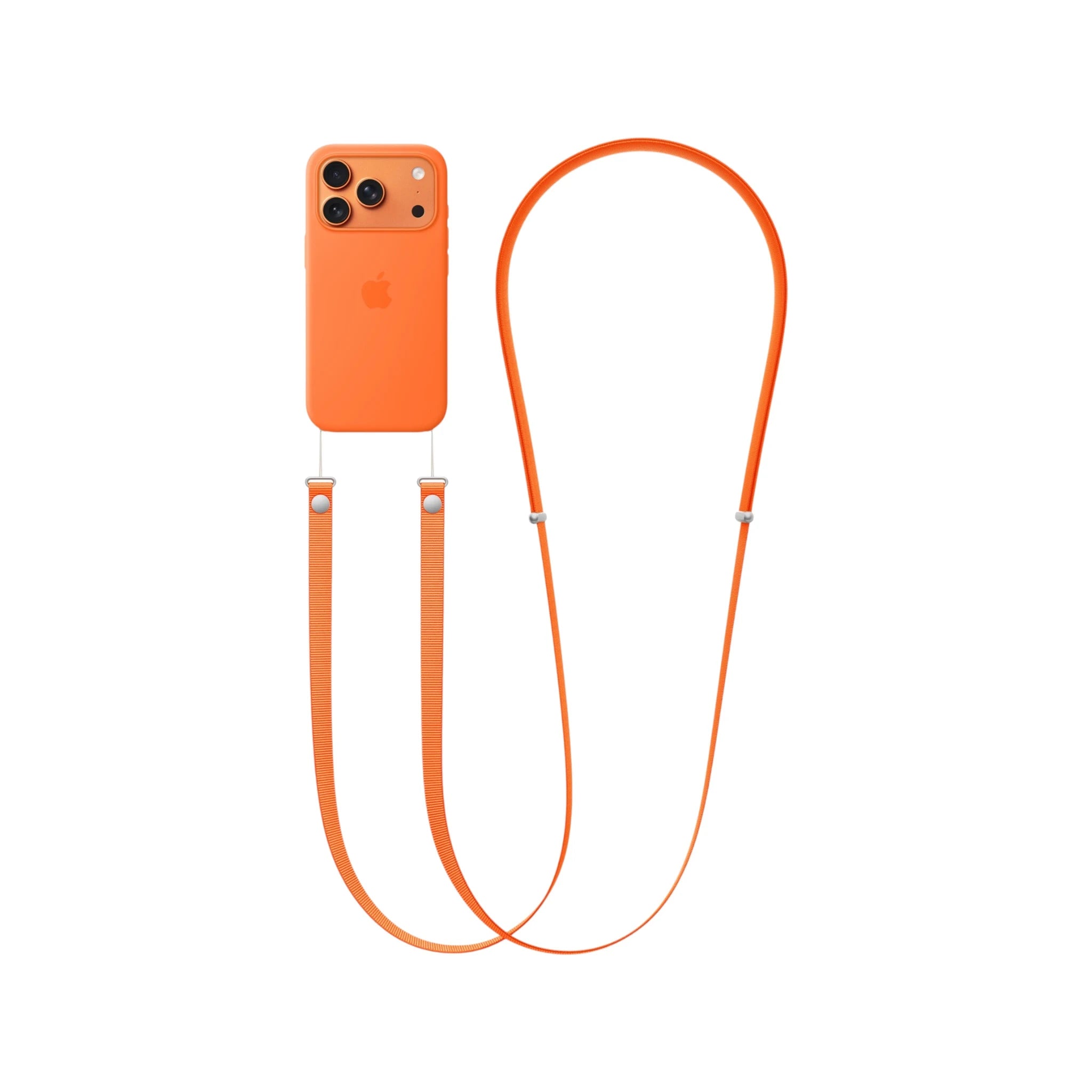 Apple Crossbody Strap - Orange Apple Crossbody Strap - Orange
