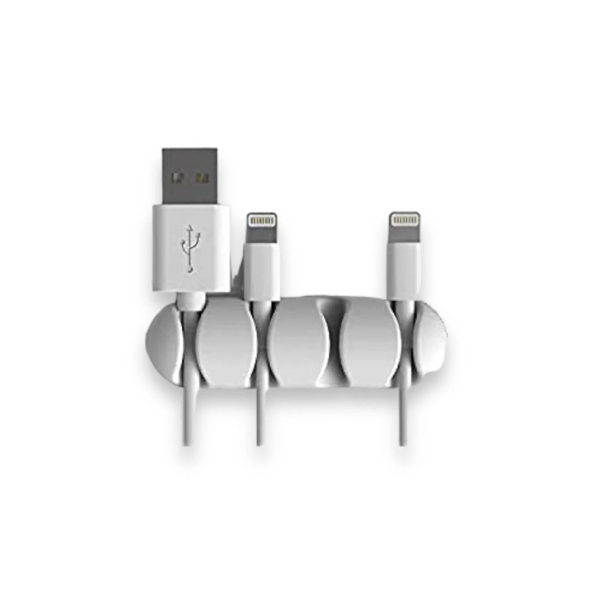 Blupebble Anchor Four Cable Management 2pcs - White Blupebble Anchor Four Cable Management 2pcs - White