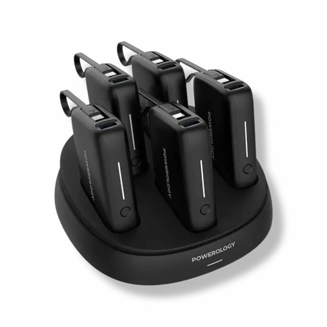5 Power Bank Station, 10000mAh capacity, practical design ideal for multi-device charging, at TaMiMi Projects, Qatar.
