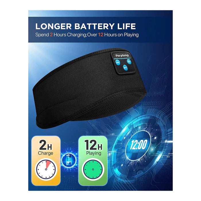 ‫احصل علي سماعة بلوتوث مريحة جداً يتم لبسها كالطوق حول الراس، بطارية تدوم حتى ١٢ ساعة تشغيل, من تميمي بروجكتس في قطر