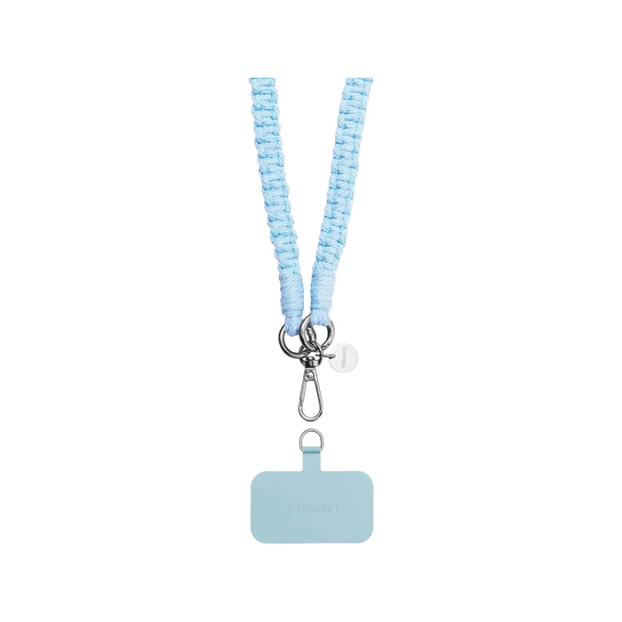URBANY’S Eivissa Blue phone strap handmade cotton design – TaMiMi Projects Qatar