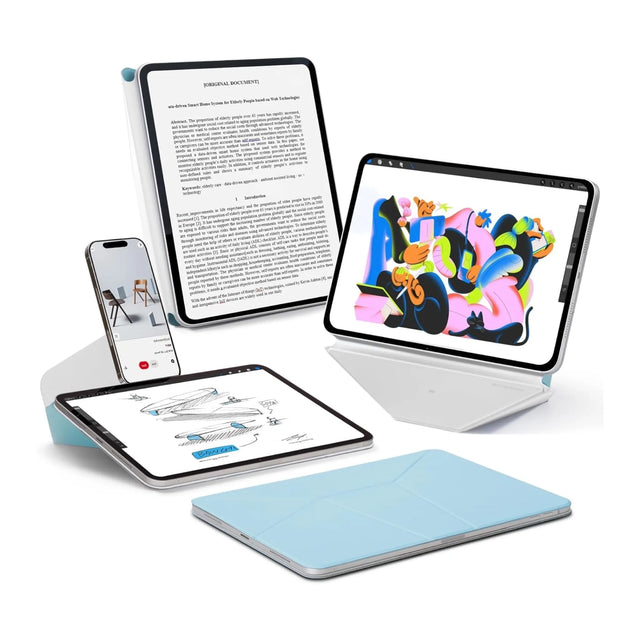 MOFT Dynamic Folio for iPad Pro 13" 
(M4 / M5) - Ice mist blue
Available now from TaMiMi Projects in Qatar.