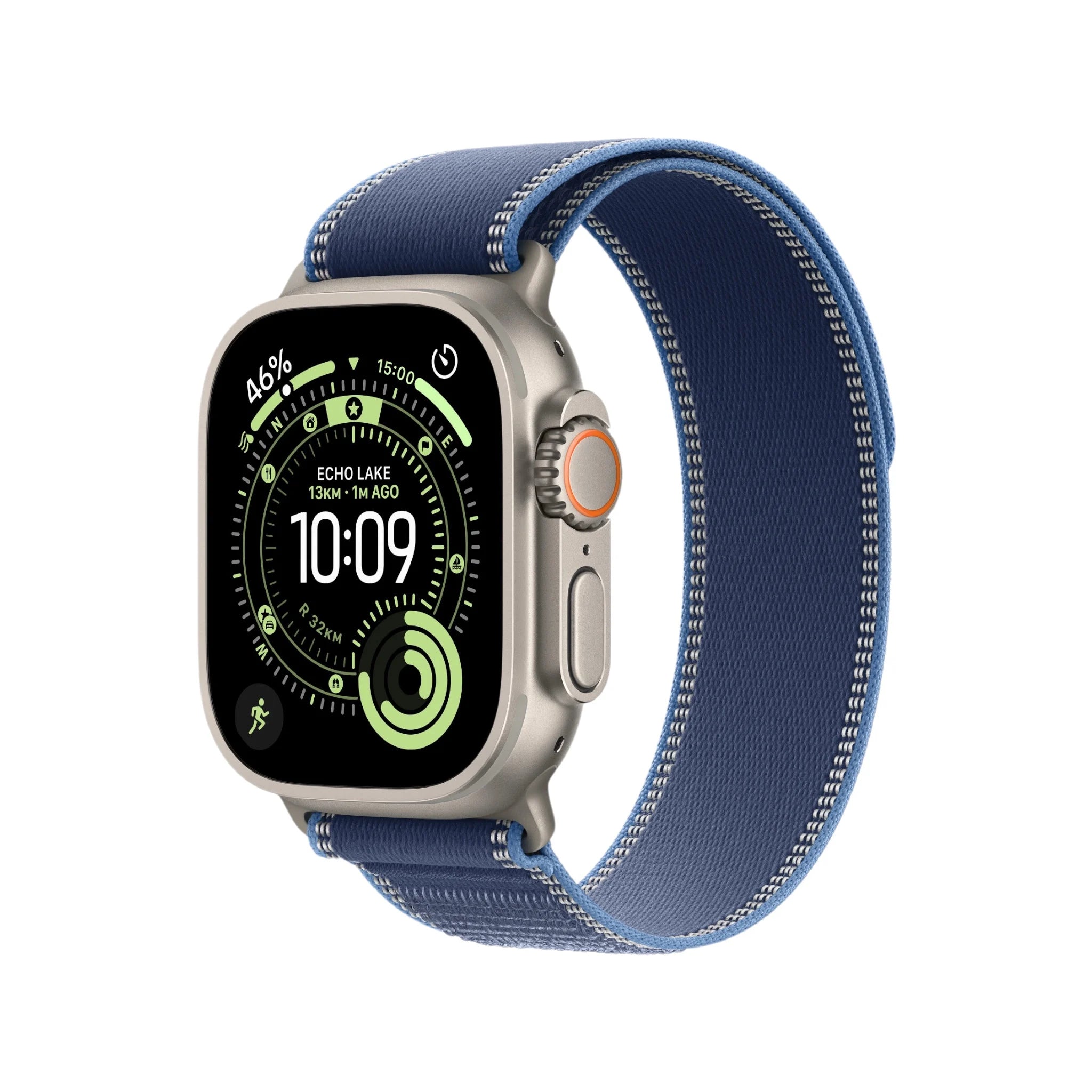 Apple Watch Band - Trail Loop - 49mm - Blue/Bright Blue Apple Watch Band - Trail Loop - 49mm - Blue/Bright Blue