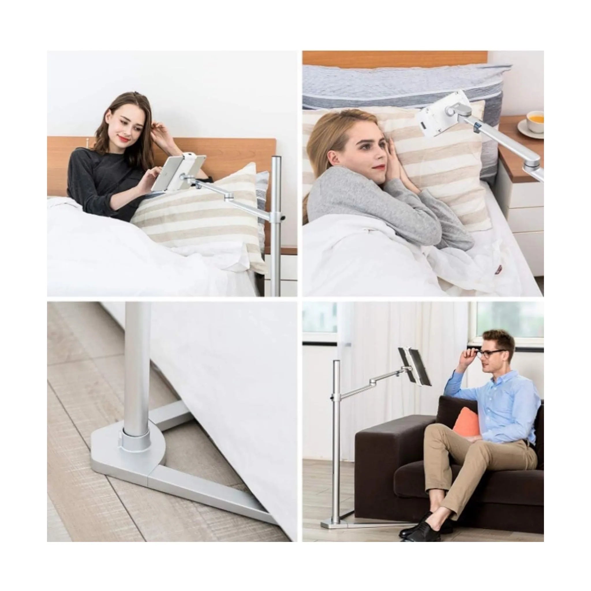 Phone and Tablet Floor Stand - Black Phone and Tablet Floor Stand - Black