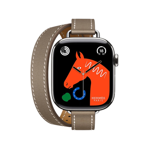  احصل علي ساعه ابل هرمز الإصدار الجديد من تميمي بروجكتس في قطر.تصميم فاخر من التيتانيوم مع سيور هرمز ومزايا صحية متقدمة