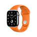 Apple Watch Hermès S10, 42mm Silver Titanium with Gold Attelage Double Tour Band from TaMiMi Projects in Qatar.