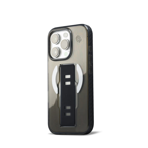 Grip2u Slim Case for iPhone 16 Pro, smoky MagSafe with grip – TaMiMi Projects in Qatar