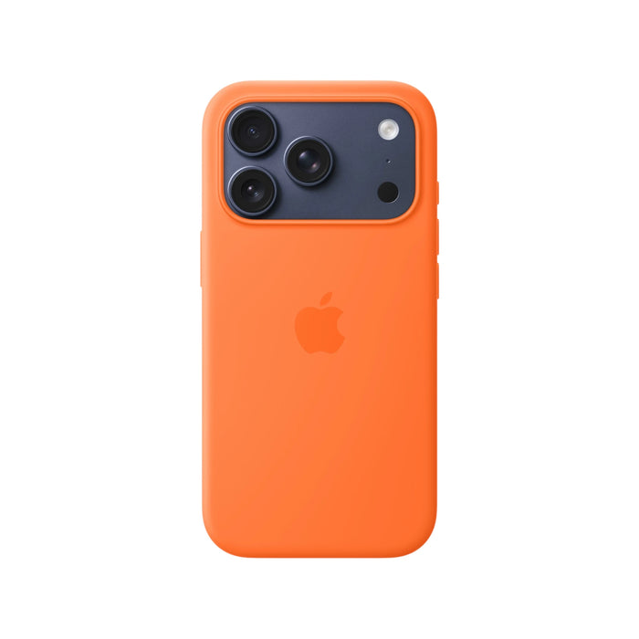 iPhone 17 Pro Orange Soft-Touch Silicone Case – TaMiMi Projects Qatar