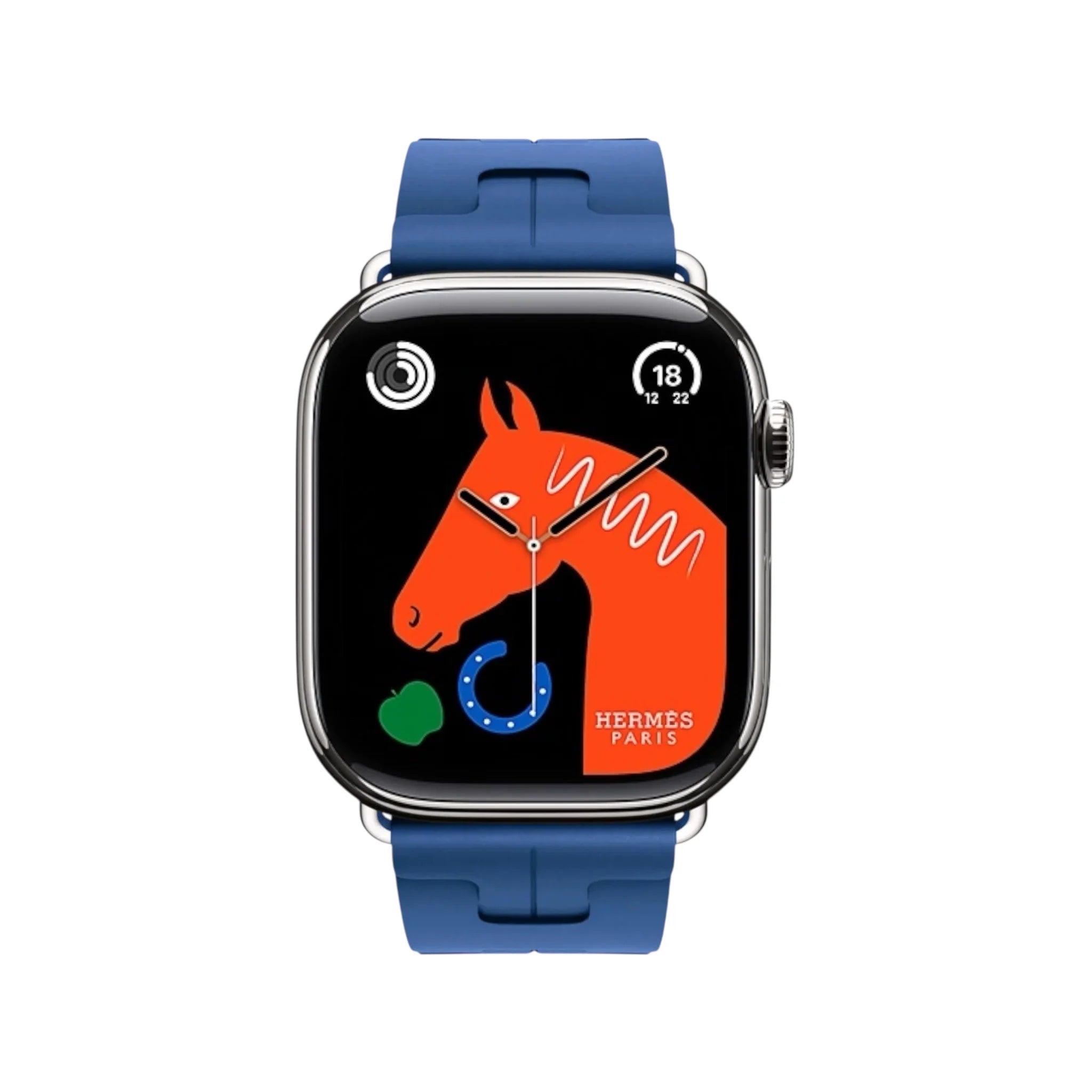 Hermès Apple Watch band 46mm - Bleu de France Kilim Hermès Apple Watch band 46mm - Bleu de France Kilim