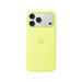 Apple iPhone 17 Pro Max Silicone Case Neon Yellow MagSafe – TaMiMi Projects Qatar