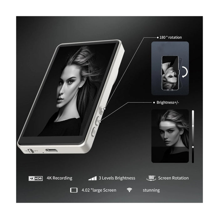 Rear camera selfie screen for iPhone & Android, magnetic mount – TaMiMi Projects in Qatar