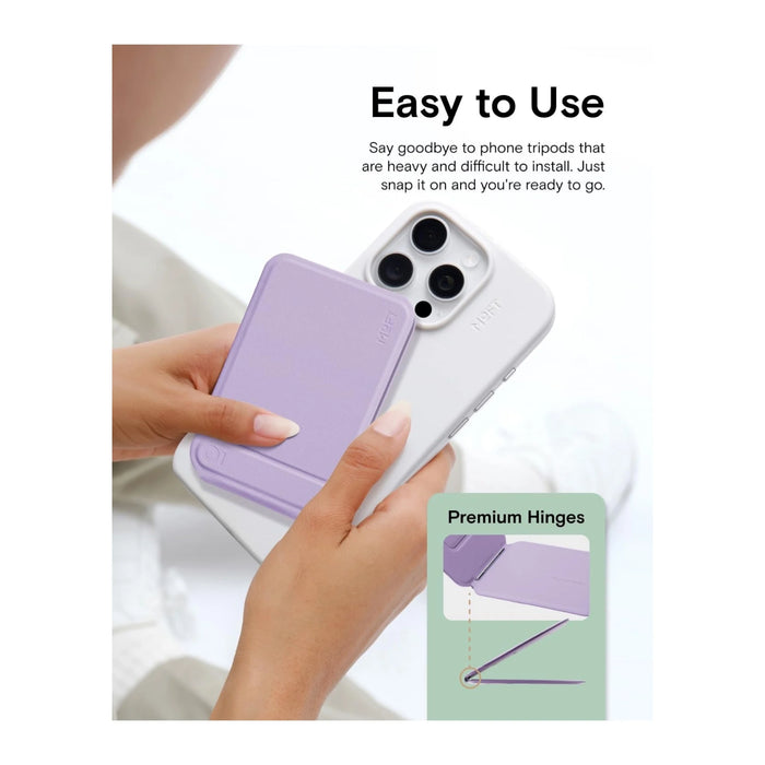 ‫احصل علي ‫ستاند موفت ثلاثي القوائم من تميمي بروجكتس في قطر. يدعم ماج سيف، مصنوع من جلد نباتي عالي الجودة. 