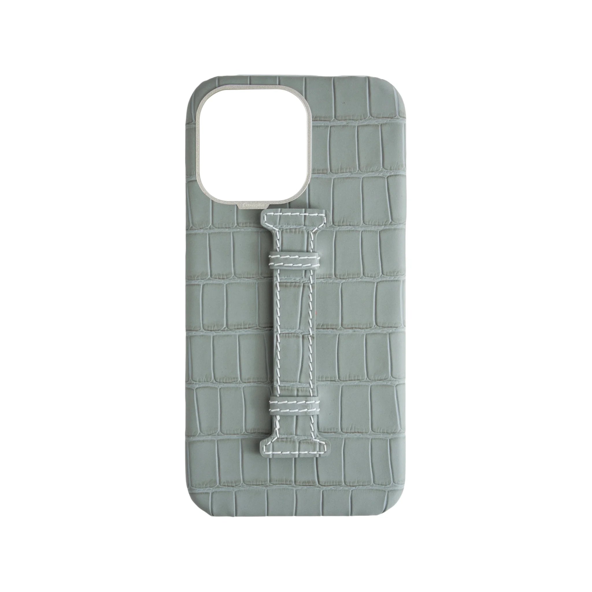 Concepto Crocodile Embossed Case - Grey | iPhone 16 Pro Concepto Crocodile Embossed Case - Grey | iPhone 16 Pro
