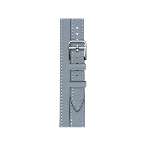 Get Hermès Hermès Apple Watch Band 41mm - Bleu Lin Attelage Double Tour in Qatar from TaMiMi Projects