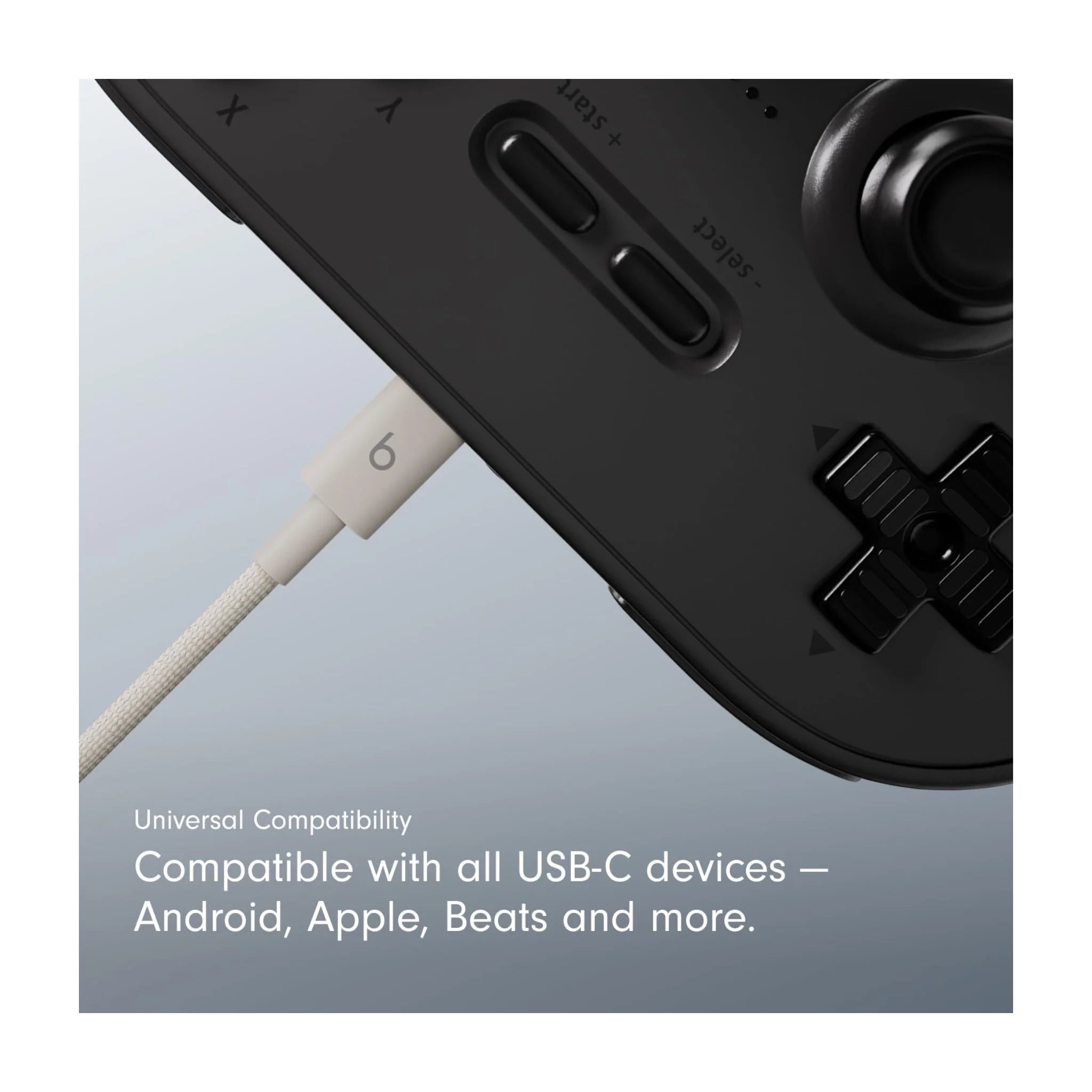 Beats USB-A to USB-C Woven Cable 1.5m - Stone Beats USB-A to USB-C Woven Cable 1.5m - Stone