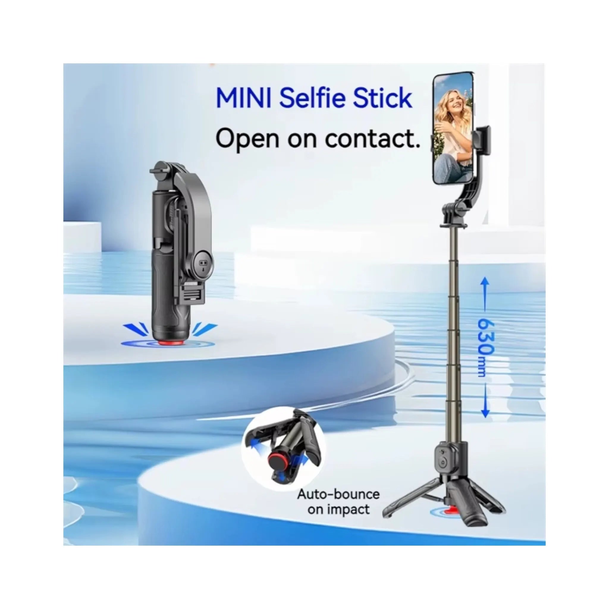 Foldable 360° Phone Selfie Tripod Foldable 360° Phone Selfie Tripod