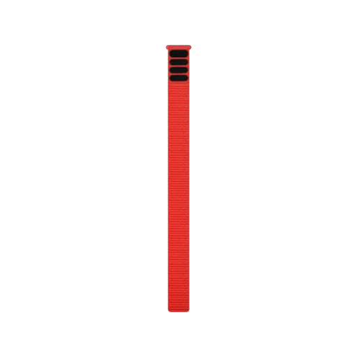 Garmin UltraFit Nylon Strap 22mm - Flame Red, Available now from TaMiMi Projects in Qatar.
