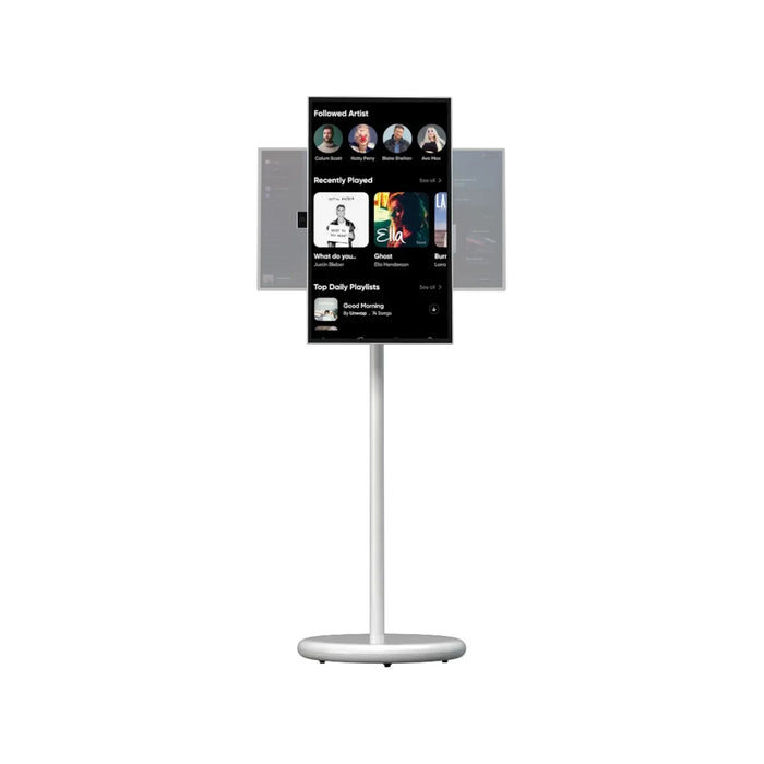 Green Lion THRONE 27" Portable Smart Touchscreen TV, 27000mAh battery for up to 6 hours usage. TaMiMi Projects Qatar.