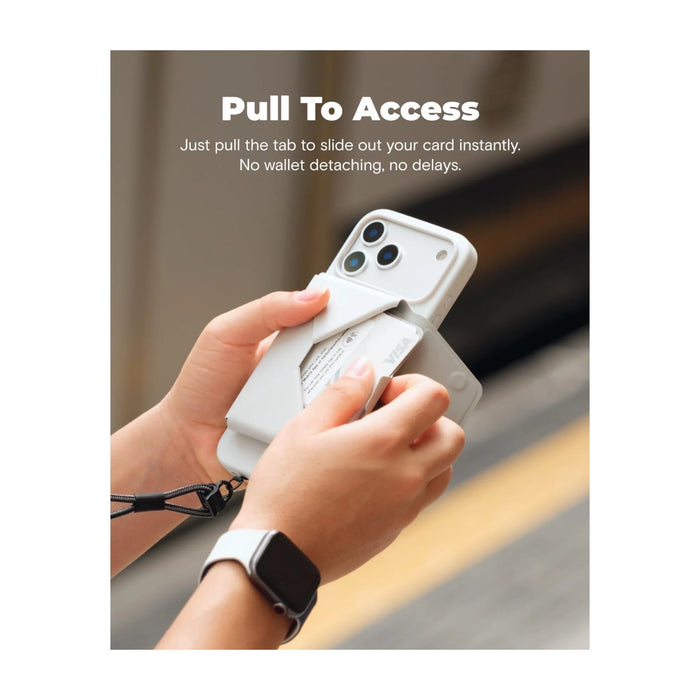 MOFT MagSafe Wallet & Stand for iPhone in Misty Cove.
Available now from TaMiMi Projects in Qatar.