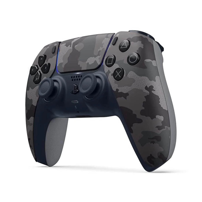 Original Sony PlayStation 5 DualSense wireless controller camouflage design with haptic feedback 