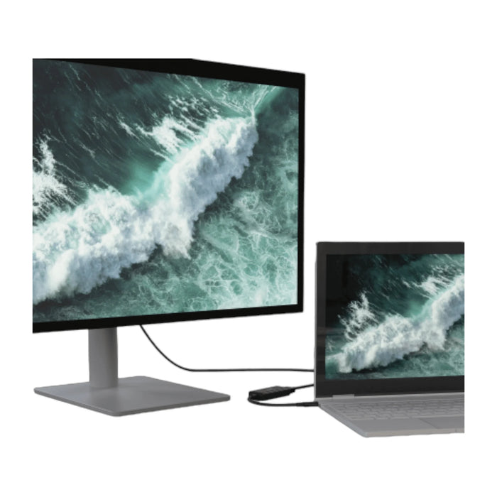 Belkin HDMI adapter with HDR10+ technology for clear video.