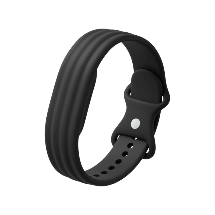 ‫سير Google Fitbit Air رياضي سيليكون - أسود
