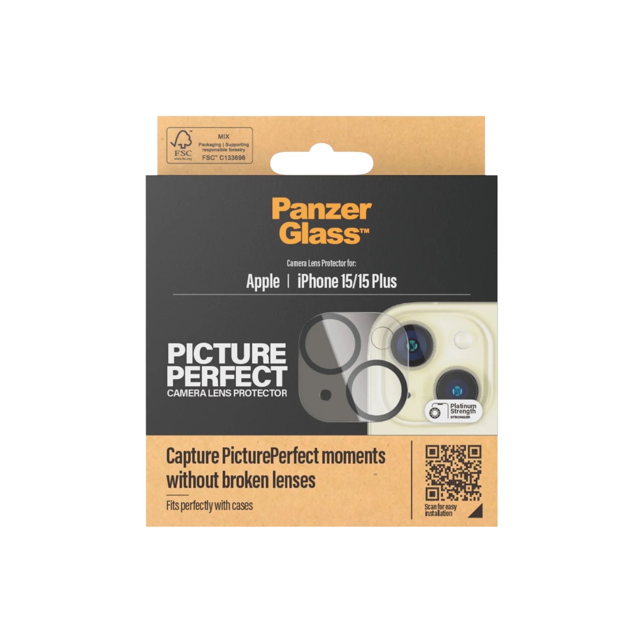 PanzerGlass Camera Lens iPhone 15 | 15 Plus PanzerGlass Camera Lens iPhone 15 | 15 Plus