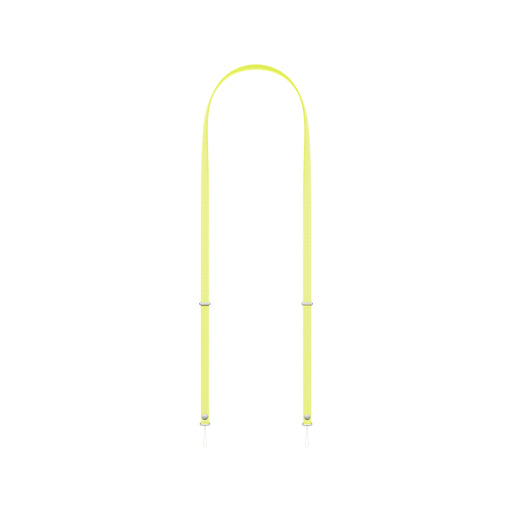Apple Crossbody Strap in Neon Yellow, Available now from TaMiMi Projects in Qatar.