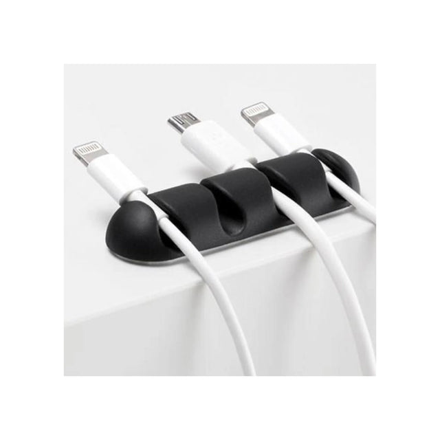 blupebble cable organizer desk clip adhesive black qatar tamimi projects