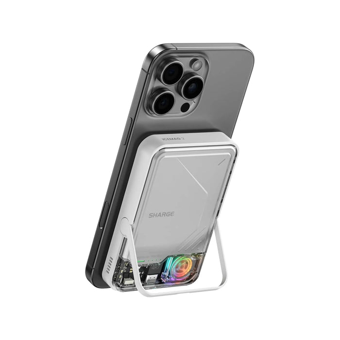 SHARGE MagSafe Power Bank 10000mAh, perfectly compatible with iPhone 17/16/15/14 series, at TaMiMi Projects in Qatar