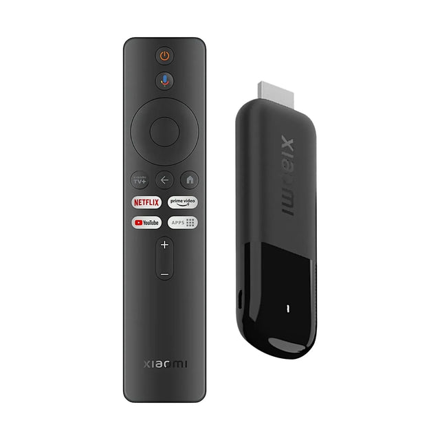 Xiaomi TV Stick 4K (2nd Gen) with Google TV, Dolby Vision & Dolby Atmos for cinematic experience. TaMiMi Projects Qatar.