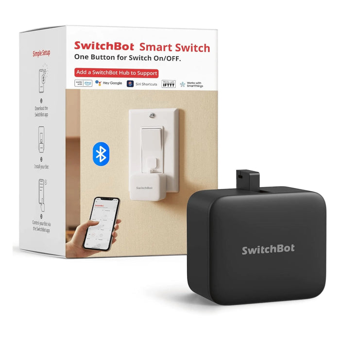 SwitchBot Smart Switch Button Pusher, No tools are required. Easy App operation within Bluetooth range, TaMiMi Projects in Qatar