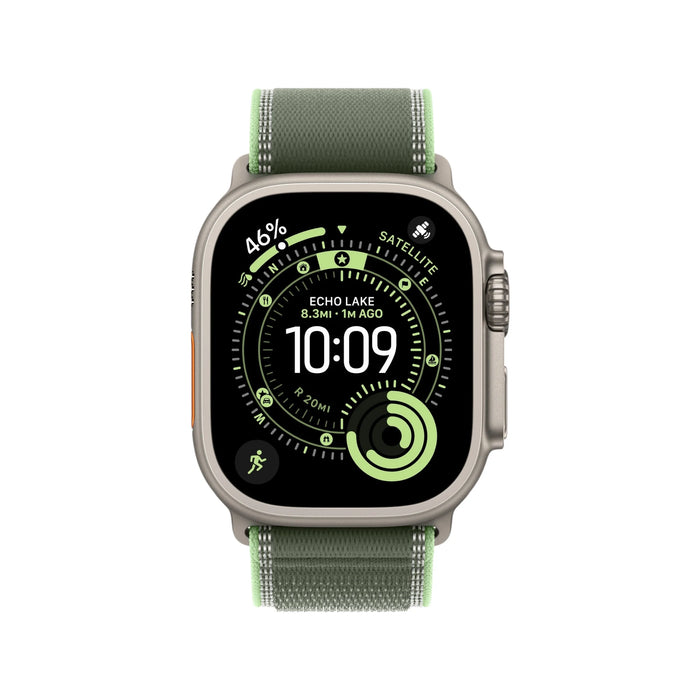 Apple Watch Band - Trail Loop - 49mm - Green/Neon, Available now from TaMiMi Projects in Qatar.