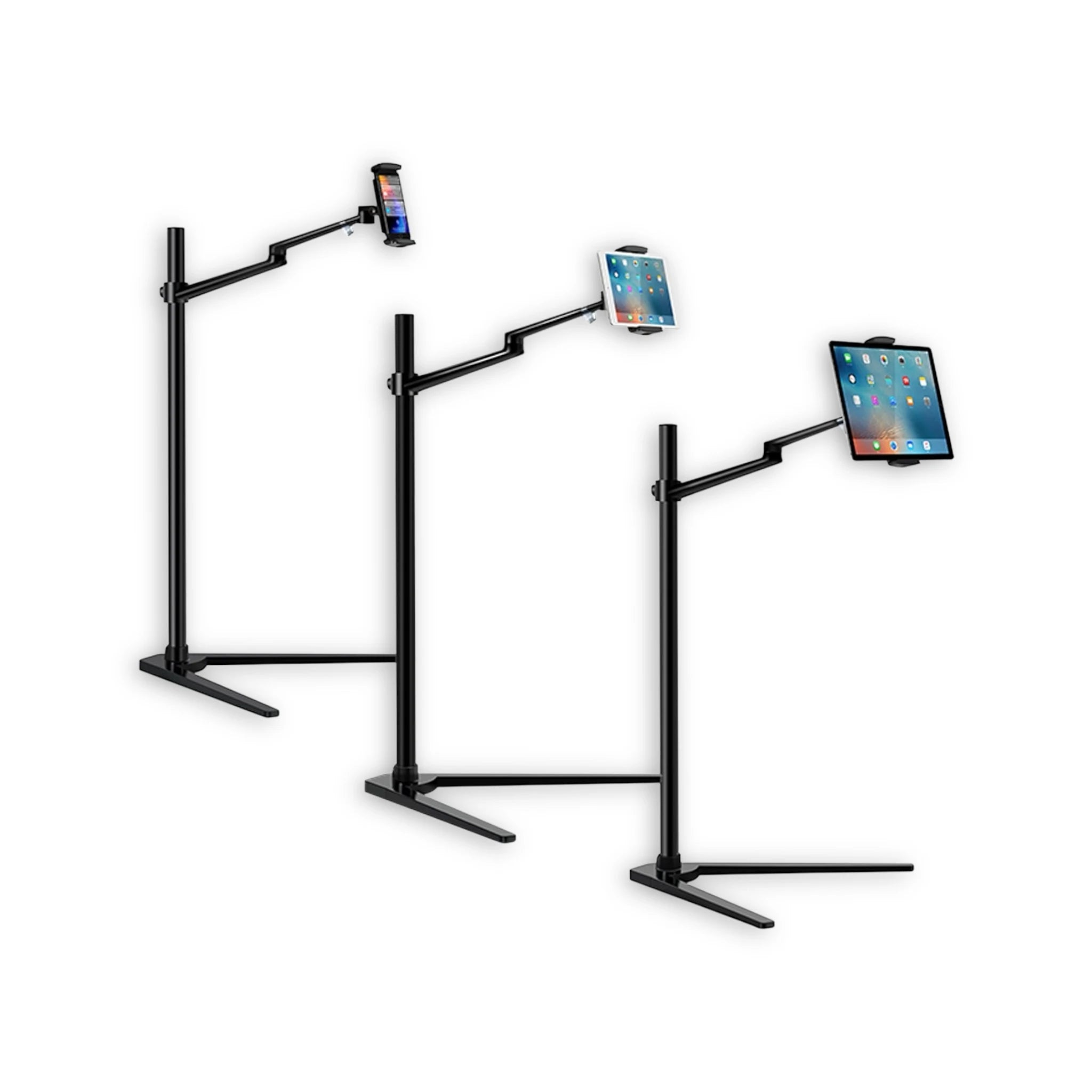 Phone and Tablet Floor Stand - Black Phone and Tablet Floor Stand - Black