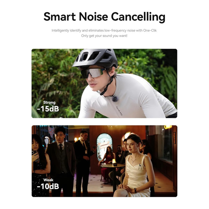 Hollyland Lark M2S Ultimate Combo Mic - Combo, offering a completely discreet & professional appearance, at TaMiMi Projects.