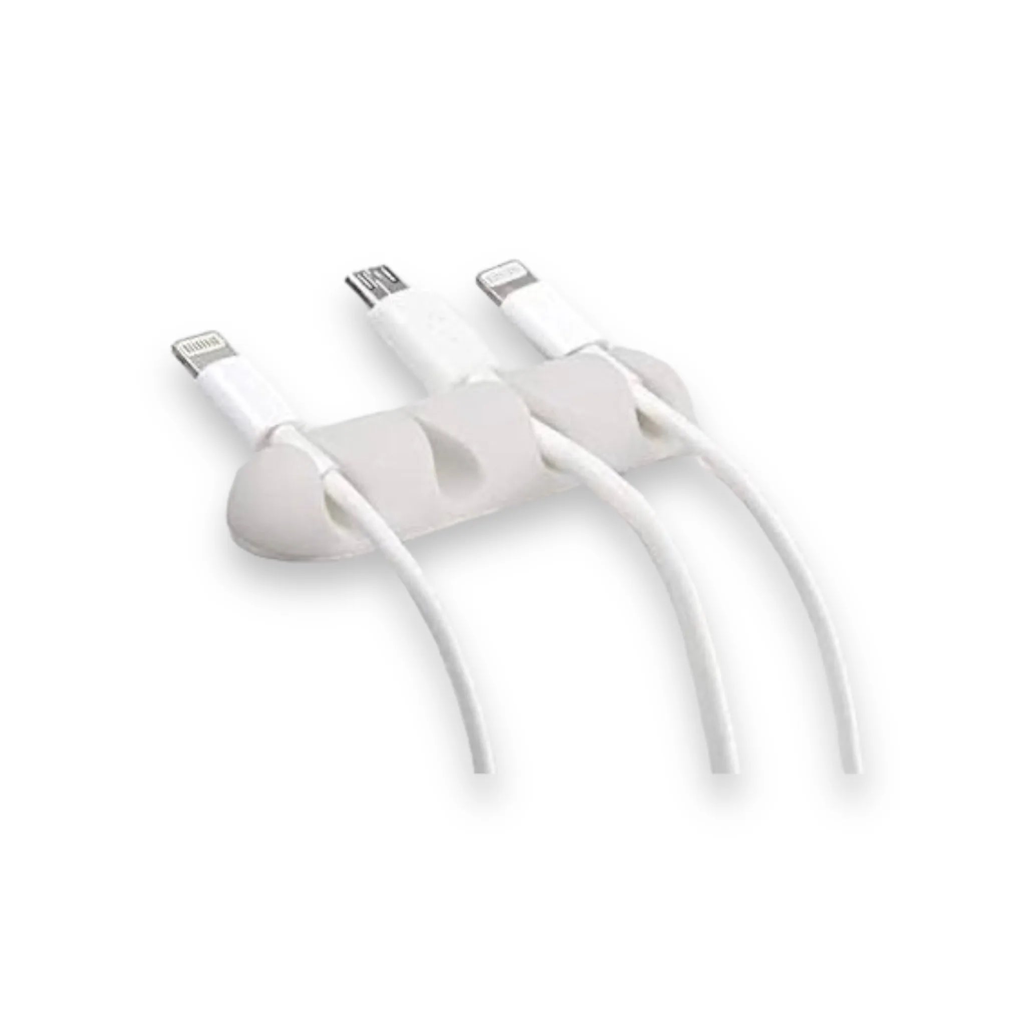 Blupebble Anchor Four Cable Management 2pcs - White Blupebble Anchor Four Cable Management 2pcs - White
