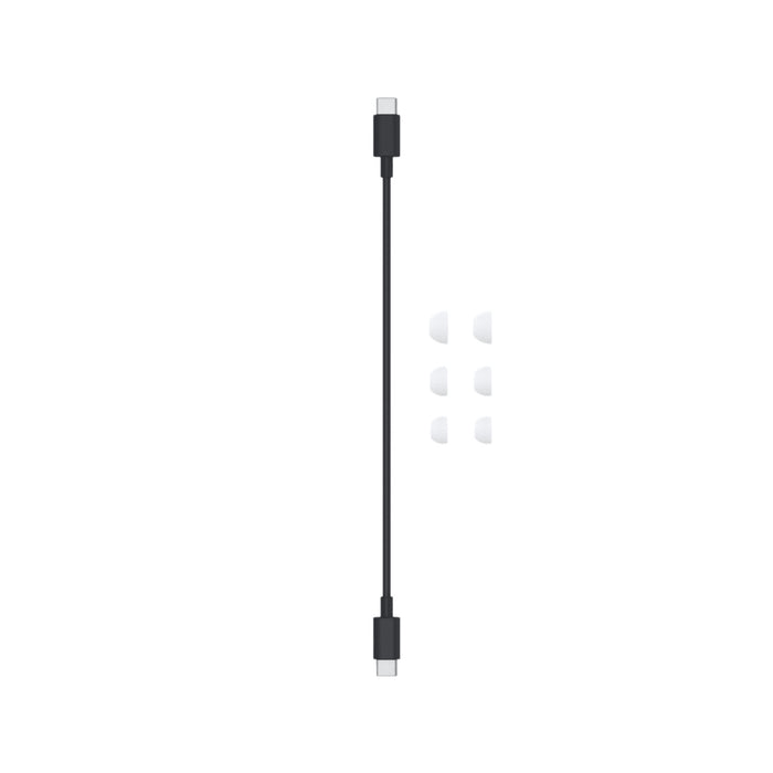 compatible with Apple devices, feature noise cancellation and water resistance, 6-hour battery life, at TaMiMi Projects in Qatar.