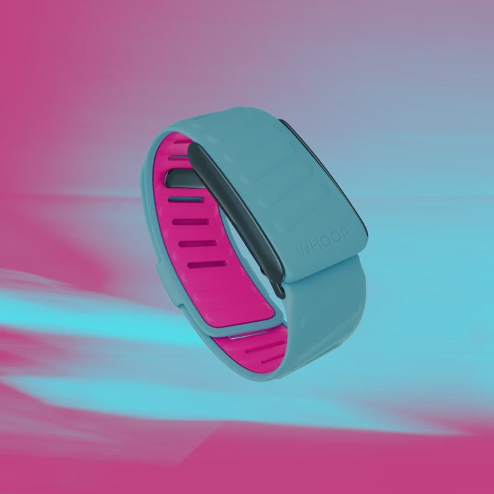 Shop Whoop SportFlex Silicone Band Tempo at TaMiMi Projects in Qatar – Flexible, sweat-resistant, and durable band.