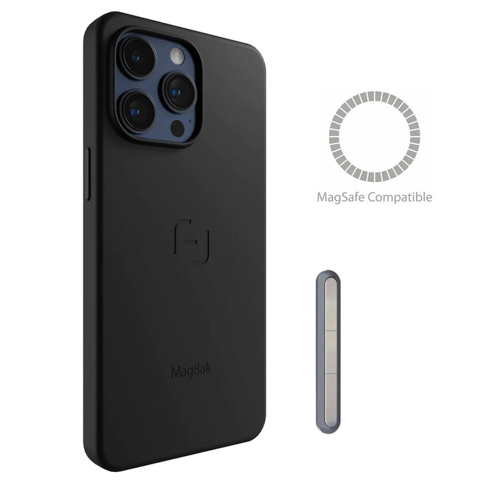 MagBak Case iPhone 15 Pro Max -  Black