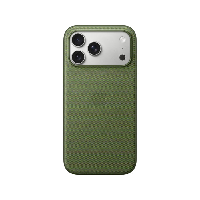 Apple iPhone 17 Pro Max TechWoven Case with MagSafe - Green, Available now from TaMiMi Projects in Qatar.