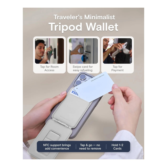 ‫احصل علي ‫ستاند موفت ثلاثي القوائم من تميمي بروجكتس في قطر. يدعم ماج سيف، مصنوع من جلد نباتي عالي الجودة. 