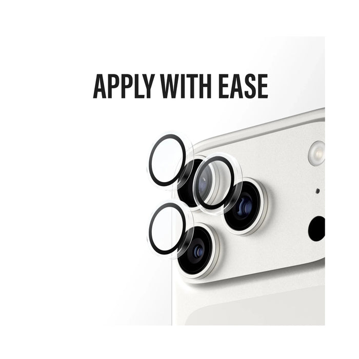 PanzerGlass Transparent Camera Lens Protector iPhone 17 Pro/ Max, Available now from TaMiMi Projects in Qatar.