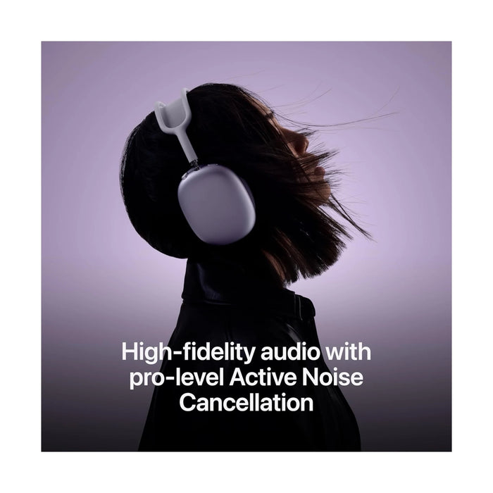 Apple AirPods Max in Orange color with noise cancellation, spatial audio, dynamic head tracking -TaMiMi Projects in Qatar.