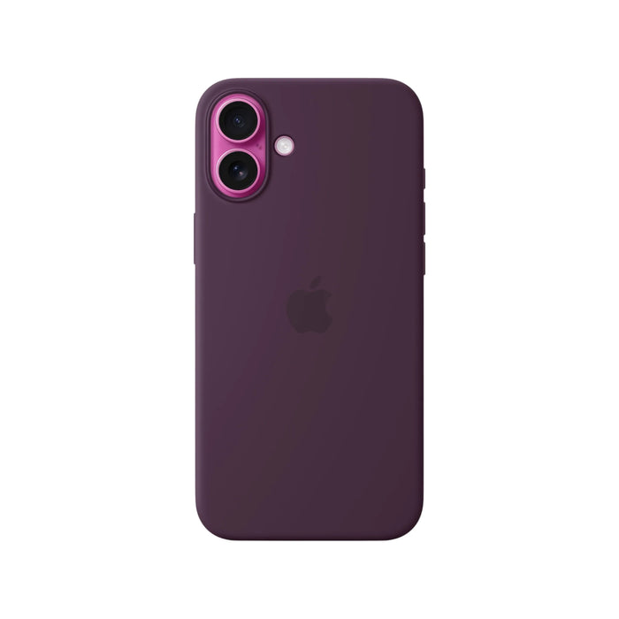 Apple iPhone 16 Plus Silicone Case with MagSafe in Plum
Available now from TaMiMi Projects in Qatar.