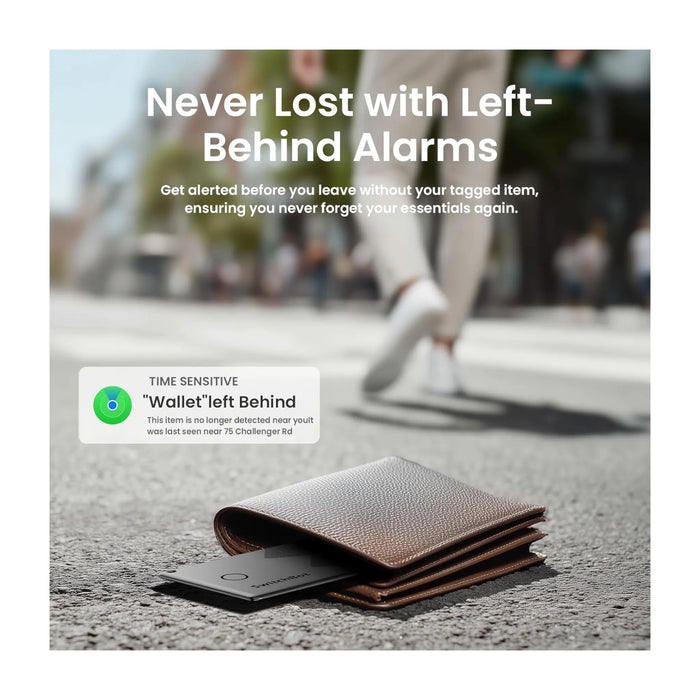 SwitchBot Wallet Tracker Card - Works with Apple Find My. Left-behind alerts help prevent losing your items. TaMiMi.