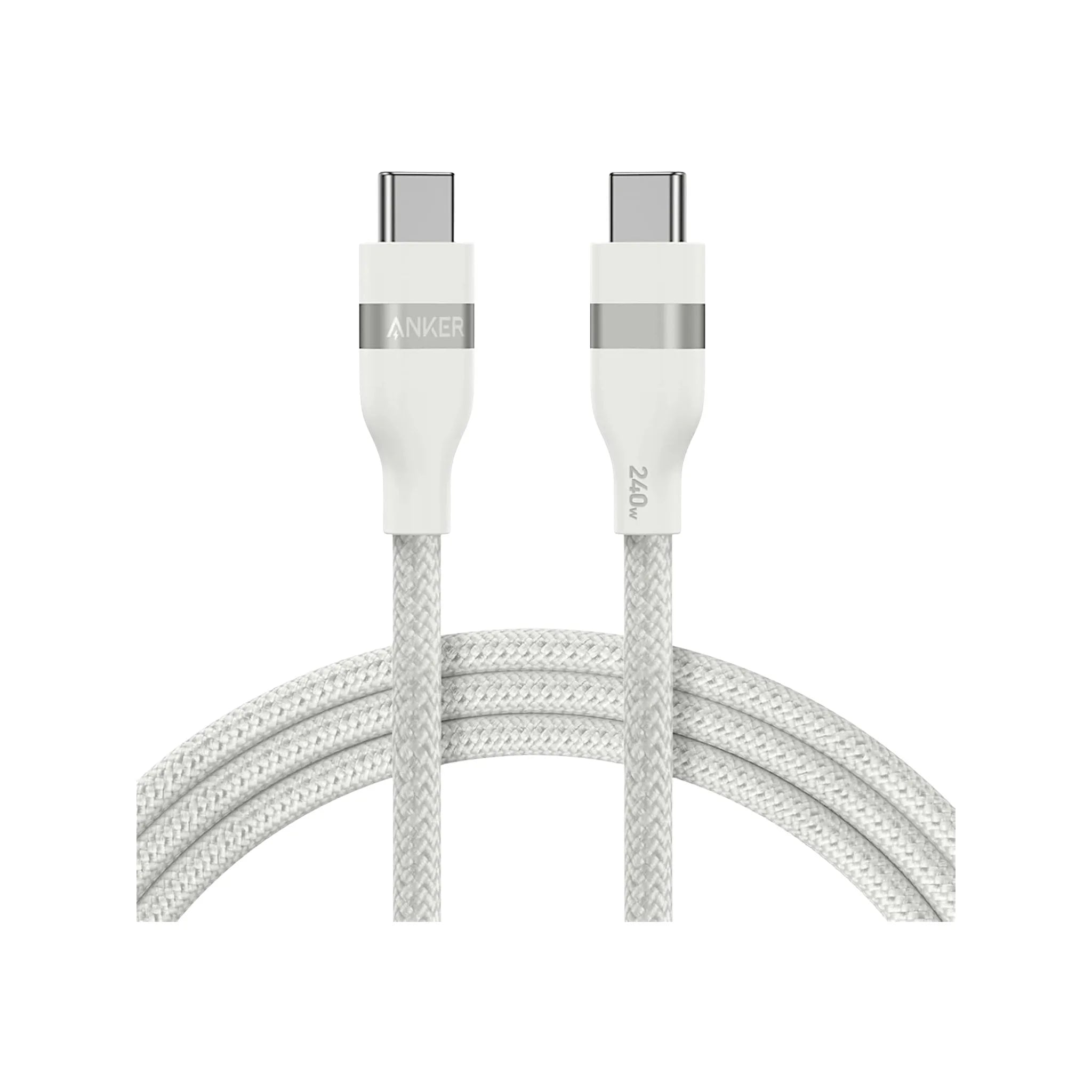 Anker USB-C to USB-C Cable 240W - 6ft - White