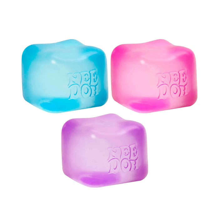 NeeDoh Nice Cube Sensory Squish Toy, A fun sensory squish toy designed for relaxation & stress relief. TaMiMi Projects Qatar.