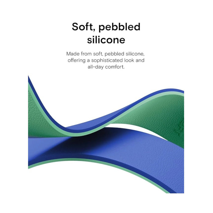 Moft Snap Apple Watch Band - Green x Blue، Apple Watch from Series 1 to Series 11, and Ultra 1/2/3، TaMiMi Projects in Qatar.